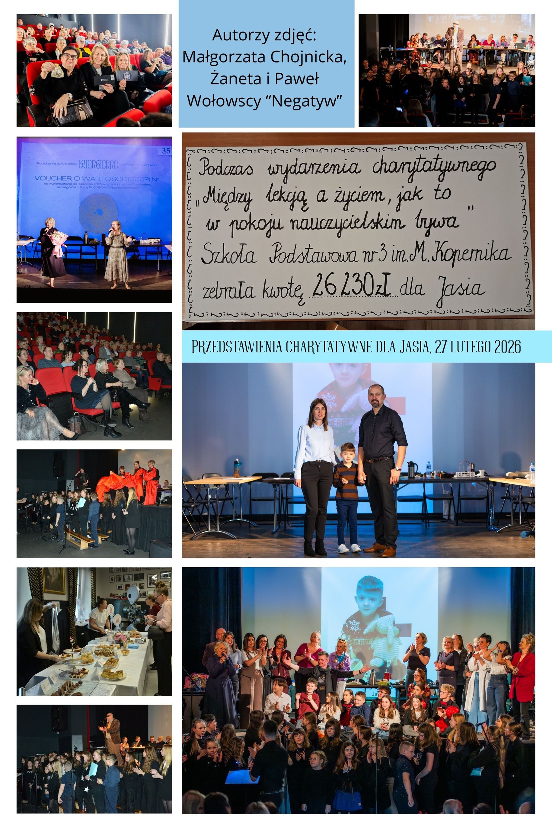 Podsumowanie akcji charytatywnej dla Jasia