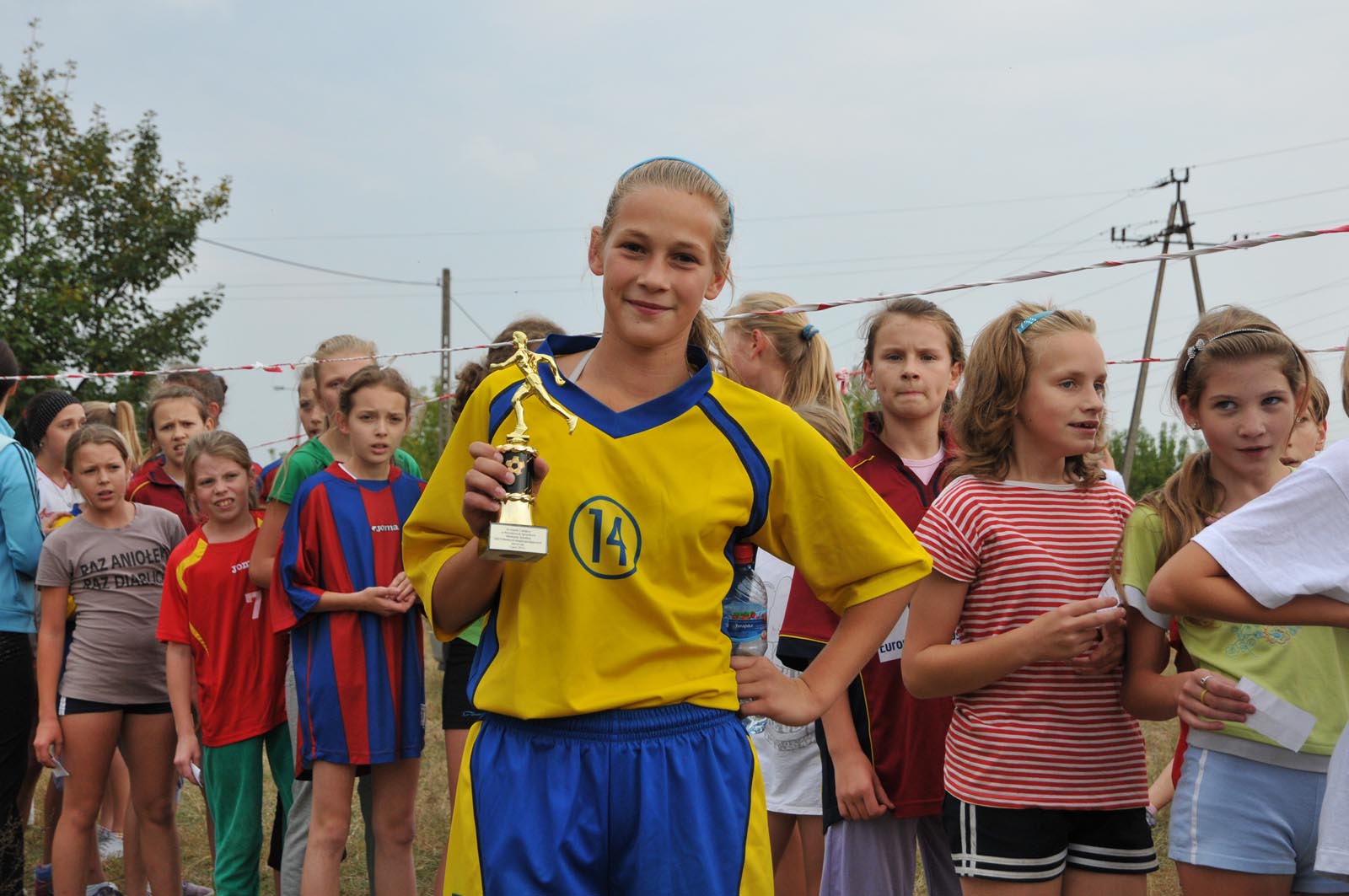 Laura mistrzem powiatu.