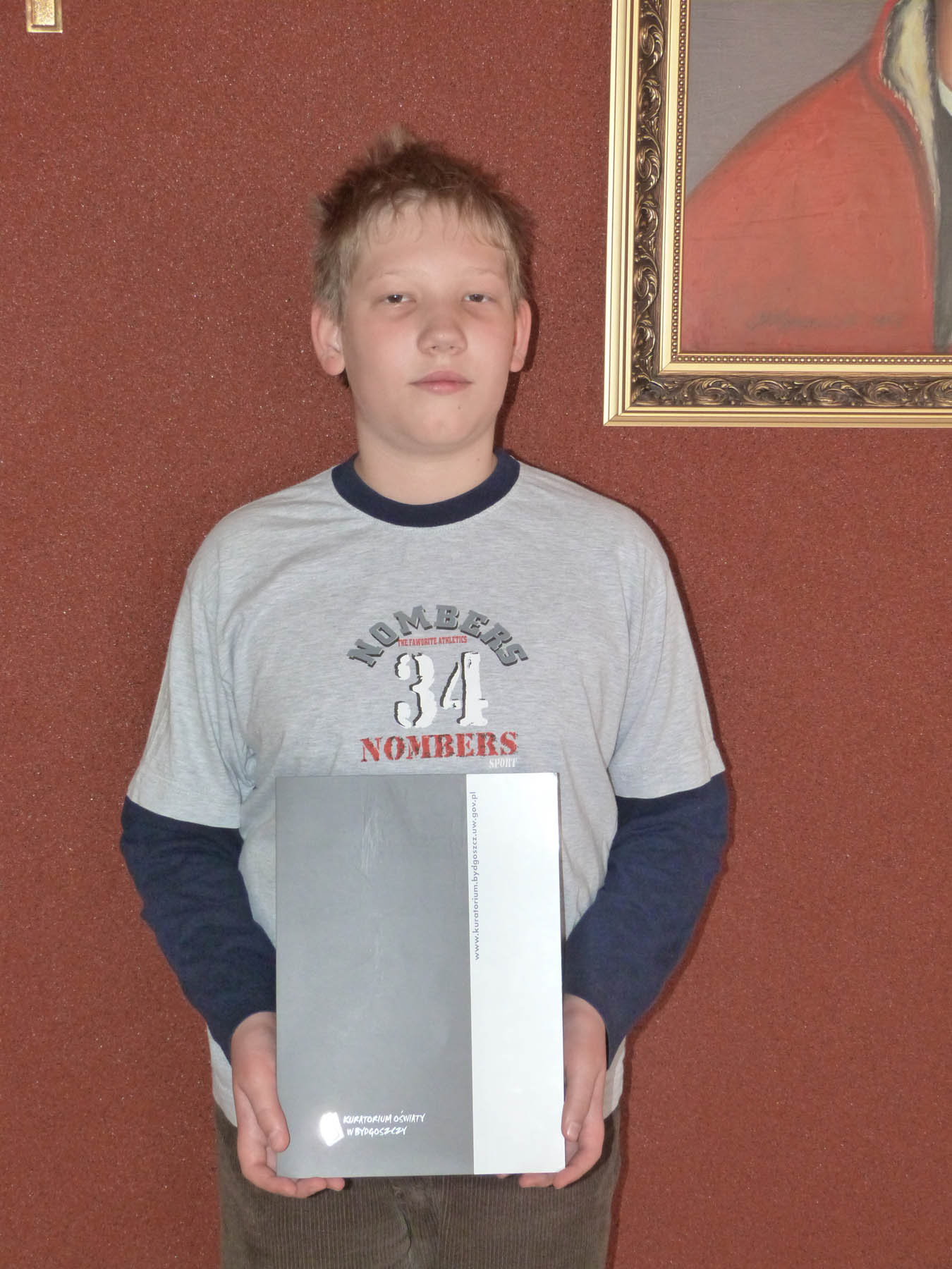 Matematyka to jego pasja.