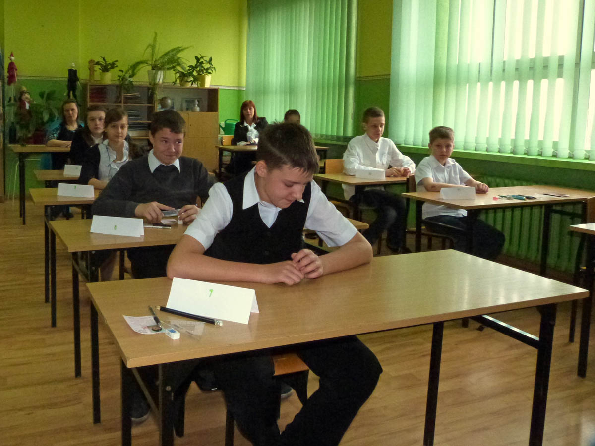 Test szóstoklasisty.