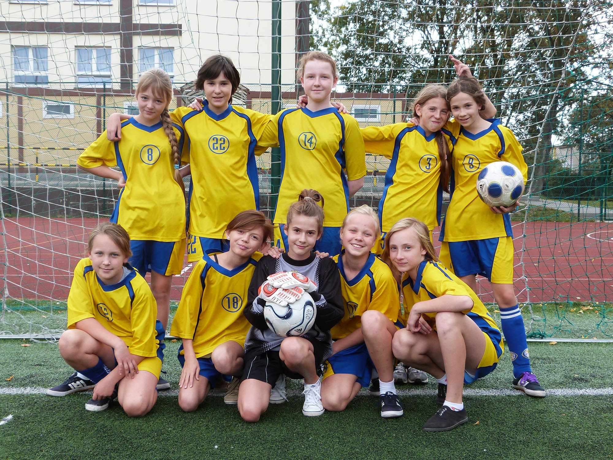 Piłkarki nożne nie zawiodły.