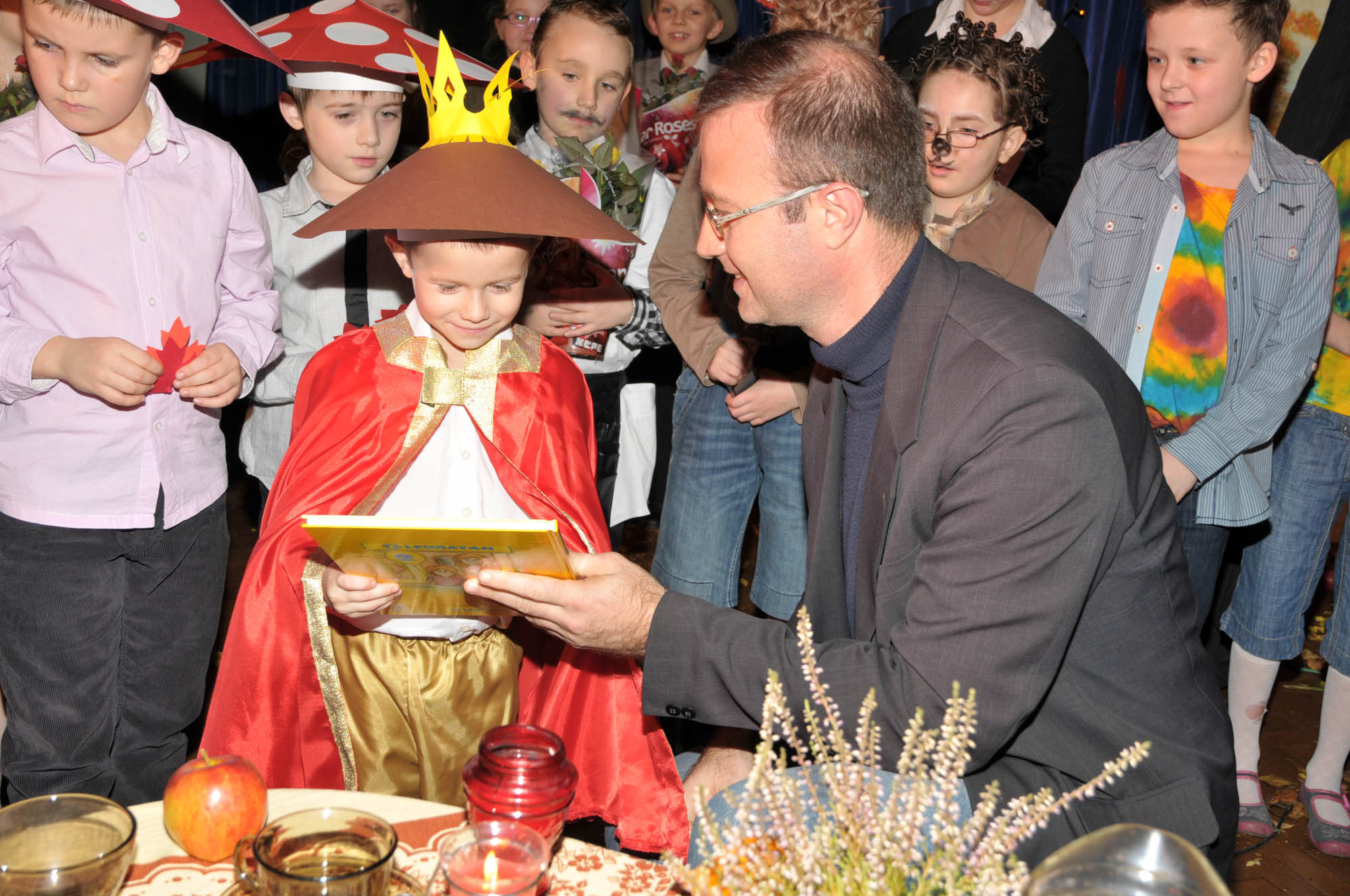 Jesienny wieczór poetycki.