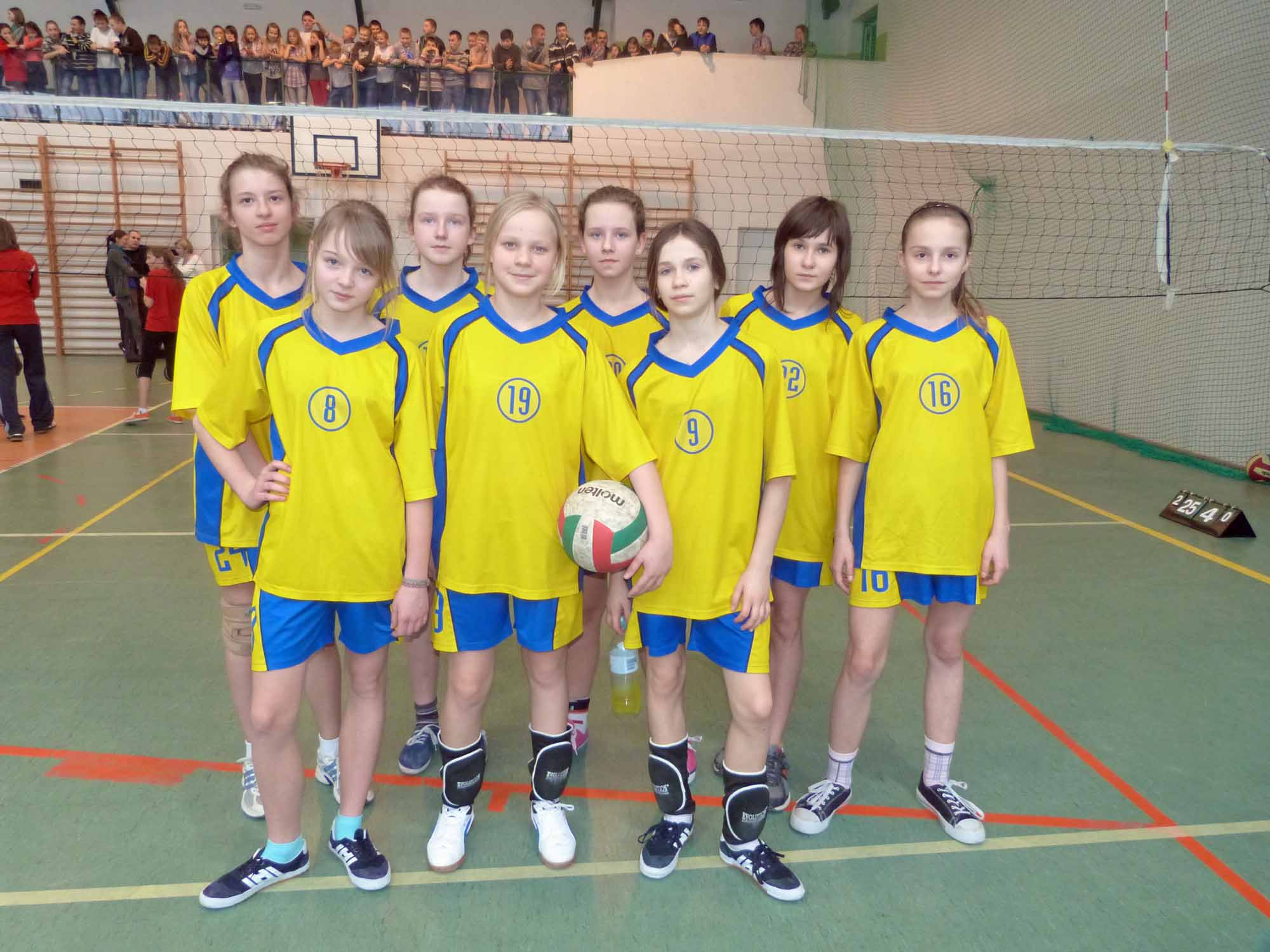 Siatkarskie zmagania.