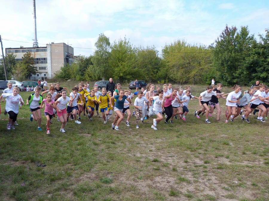 Na przełajowych trasach.