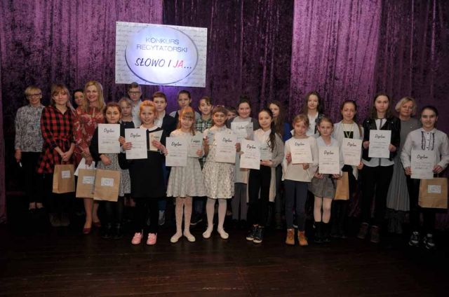 I POWIATOWY KONKURS RECYTATORSKI „SŁOWO I JA…”