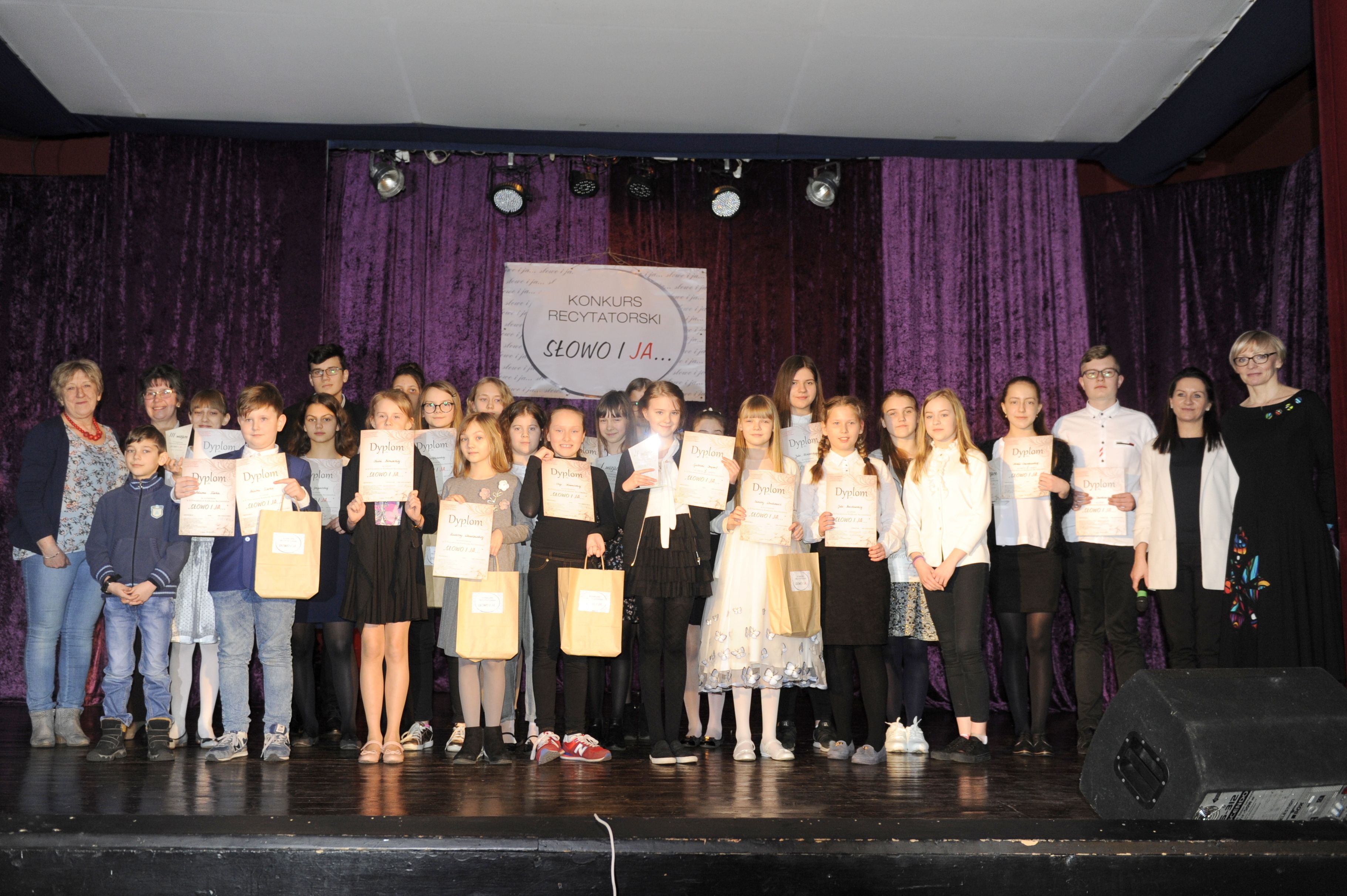 II POWIATOWY KONKURS RECYTATORSKI SŁOWO I JA…